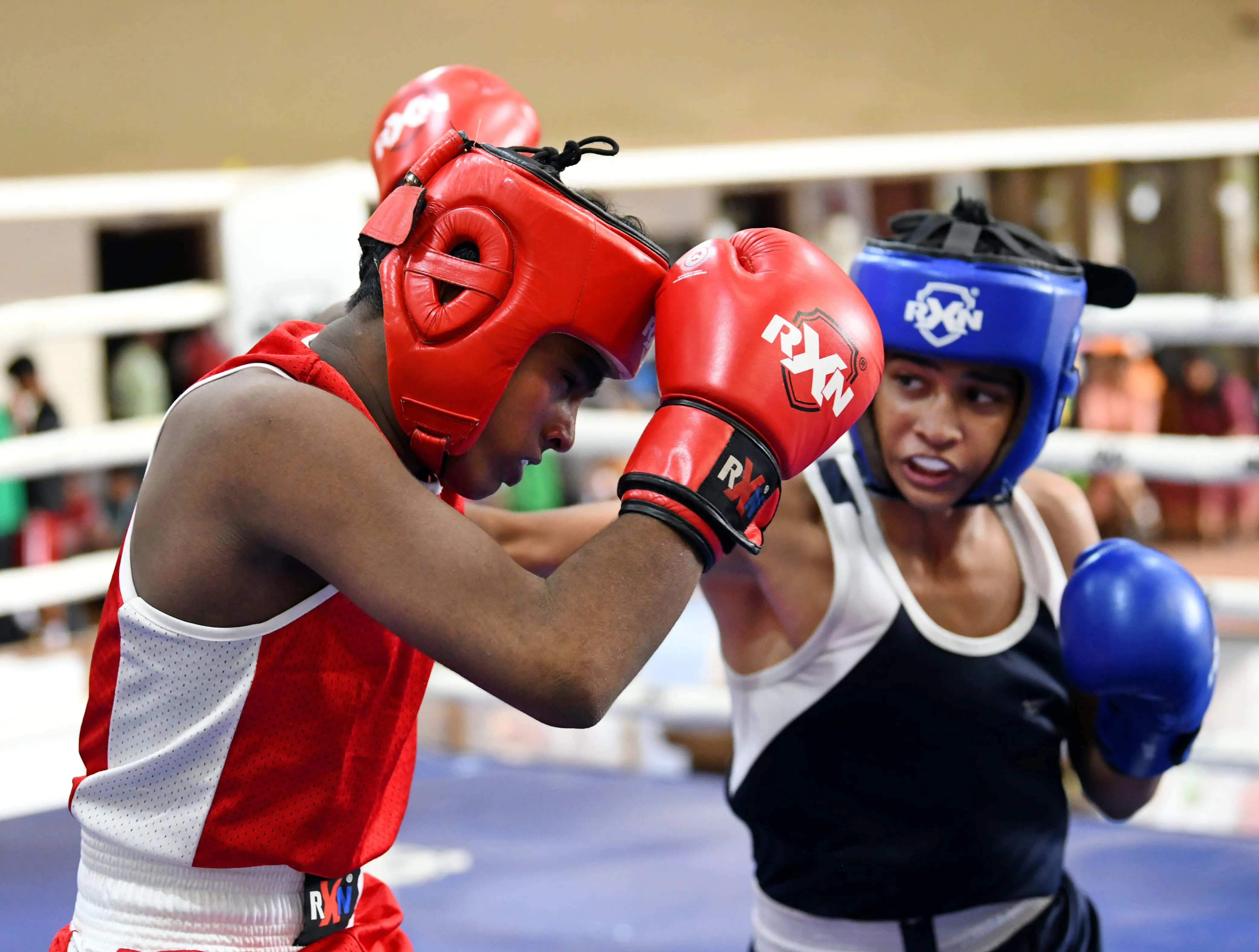 Boxing training at SpaRing Kochi
