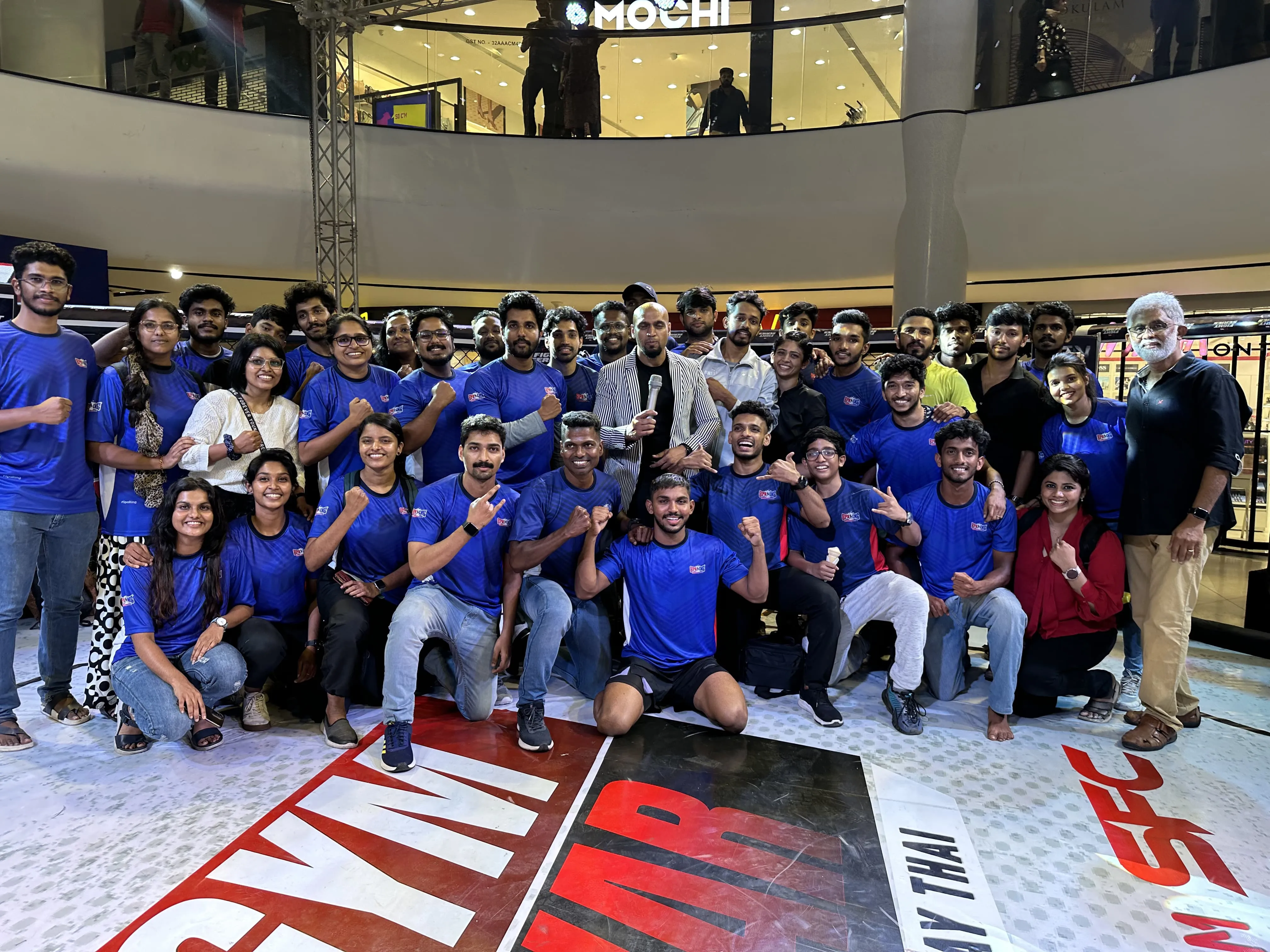 Combat sports training at SpaRing Lifestyle Kochi
