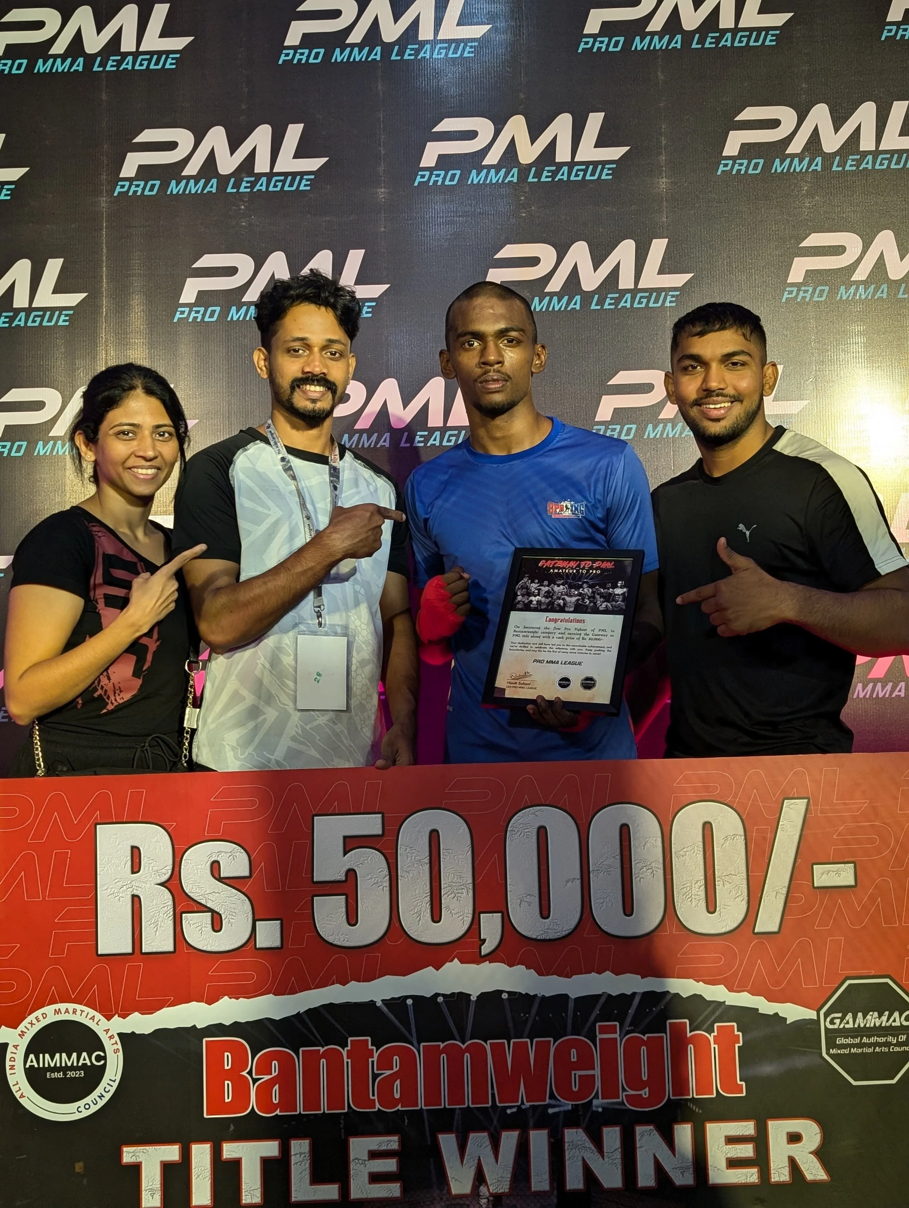 MMA session at SpaRing YMCA Ernakulam