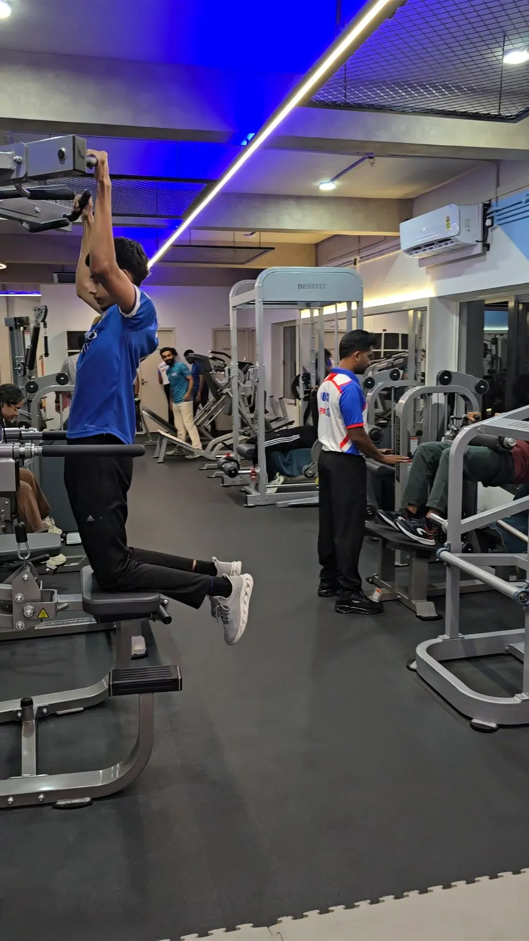 Cardio equipment at SpaRing Multi Gym Ernakulam