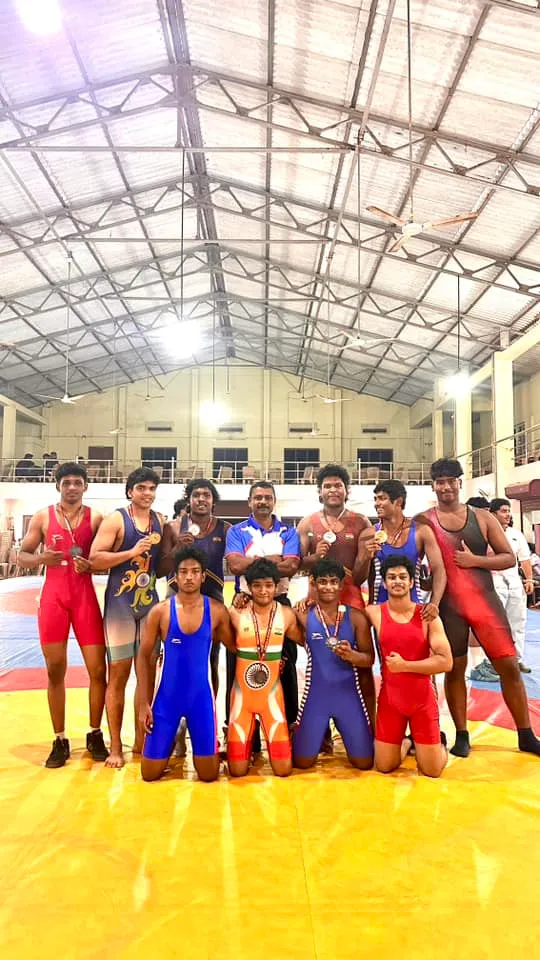 Olympic wrestling training SpaRing Kochi