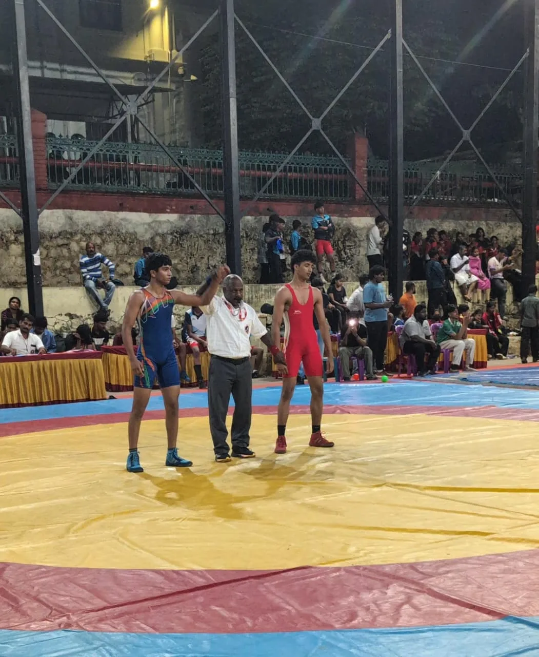 Wrestling team training SpaRing Ernakulam